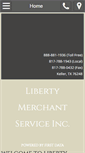 Mobile Screenshot of libertymerchantservice.com